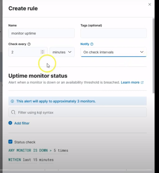 Creating rule type