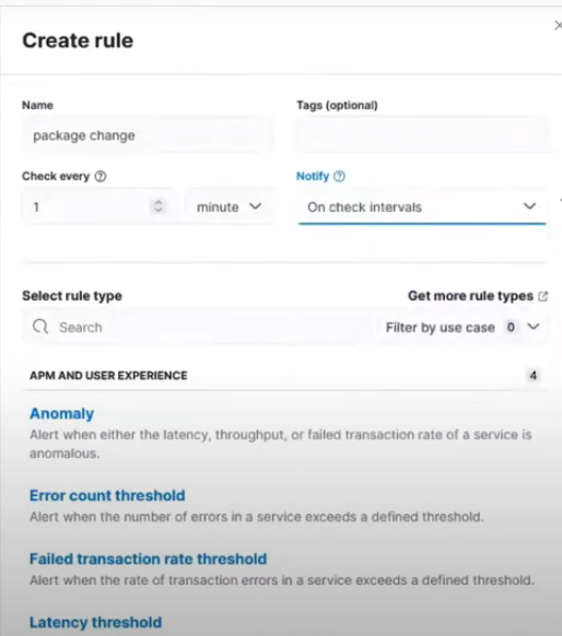 Creating rule type